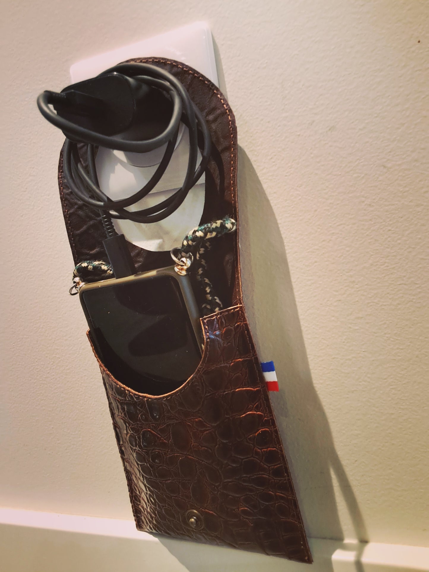 Étui pour chargeur Croco