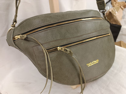 Sac Banane en cuir XL