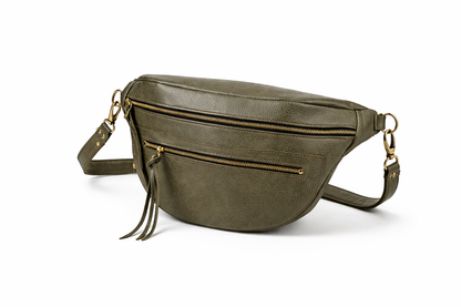 Sac Banane en cuir XL