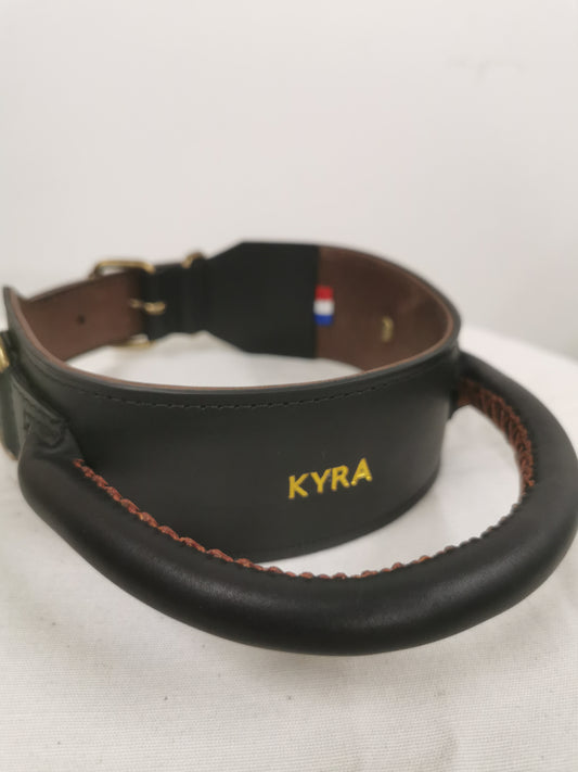 Collier 4 carrés en cuir surcyclé - L'Artelier de Cloth Collier 4 carrés en cuir surcyclé - L'Artelier de Cloth