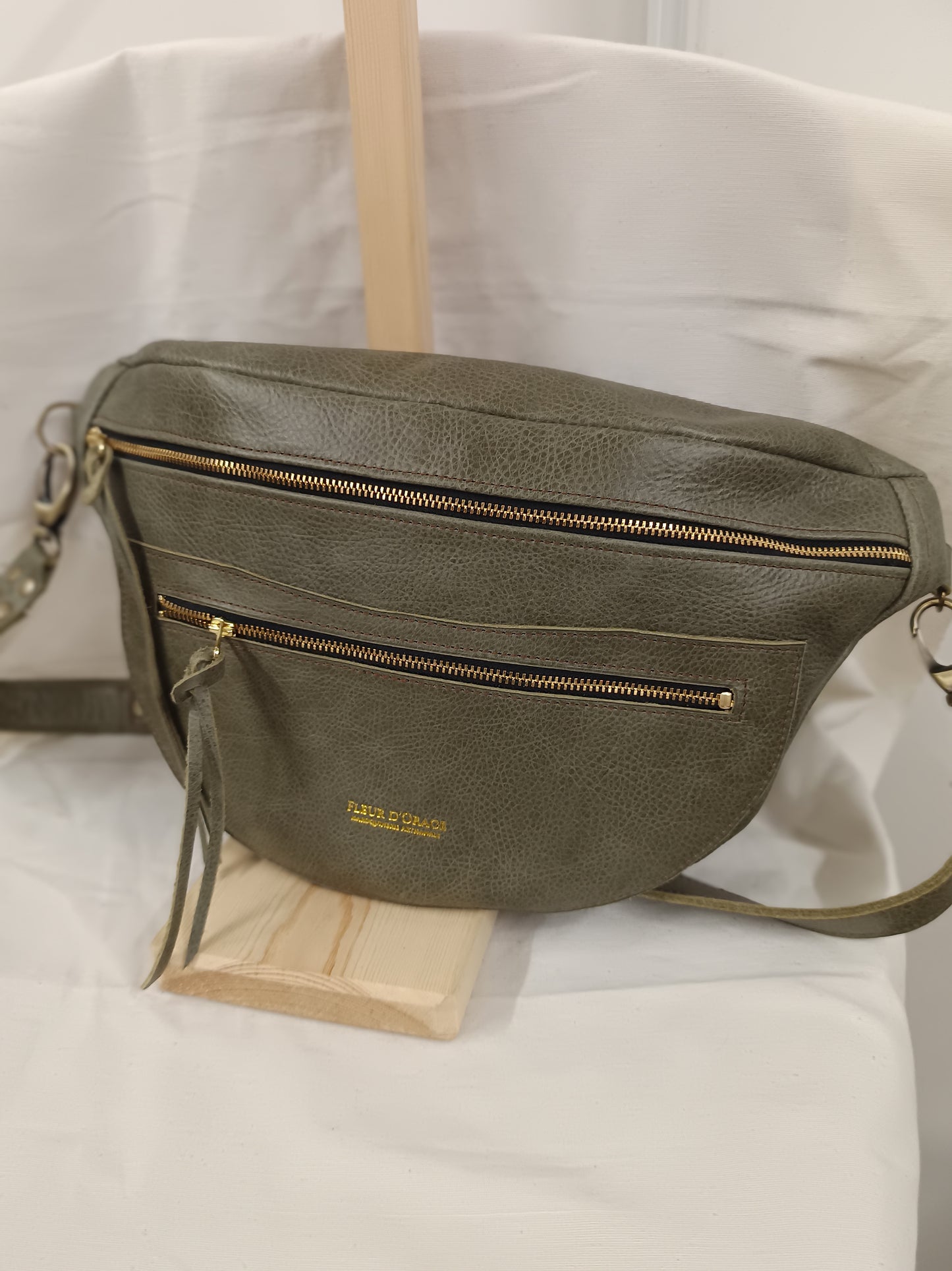Sac Banane en cuir XL